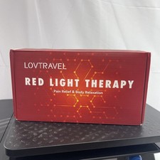 LOVTRAVEL 660nm LED Red Light and 850nm Near Infrared Light Therapy 