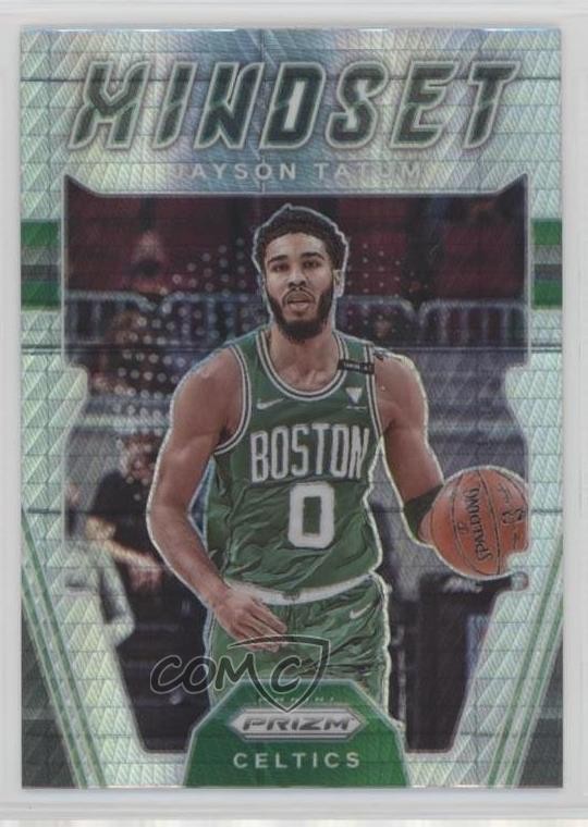 2021-22 Panini Prizm Mindset Hyper Prizm Jayson Tatum #13 1e6a