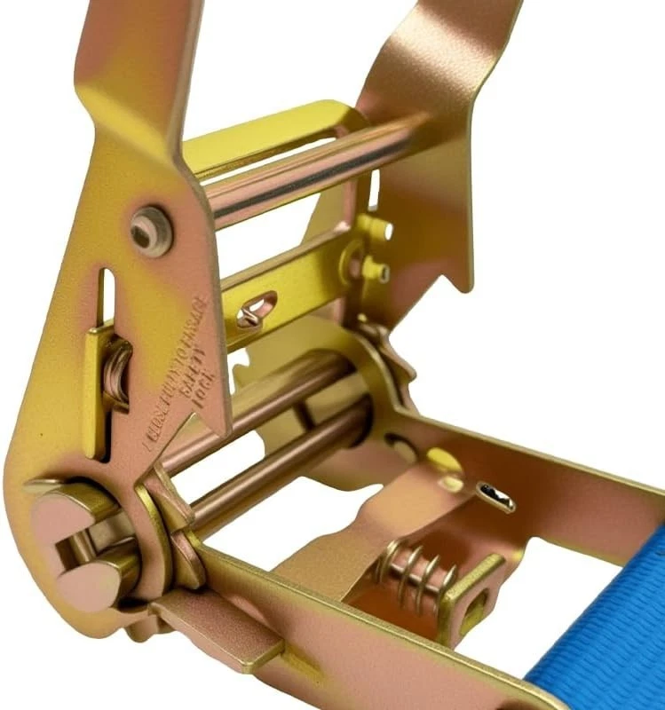 E-Track Ratchet Straps 8 pack Tie Down Strap 2 inch by 15 feet - 4400 pounds - Image 3 of 4