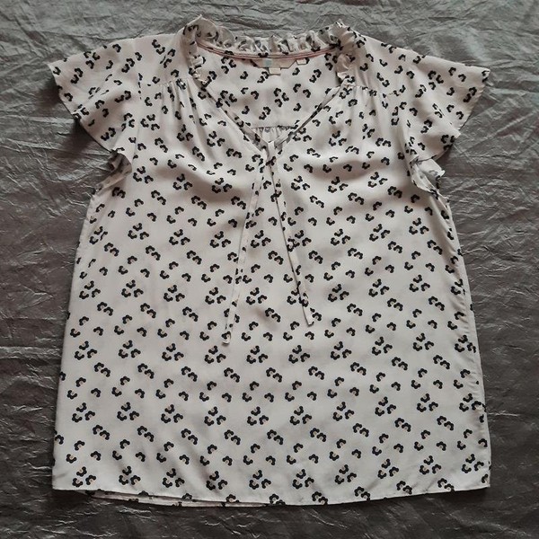 Women Boden Shirt White Viscose 38