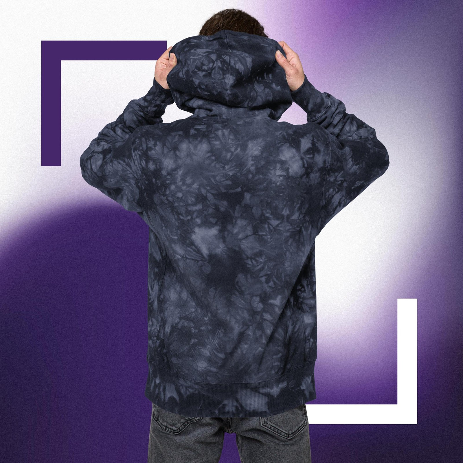 Unisex Christian tie-dye hoodie - second product detail image