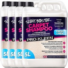 ProKleen Scent Booster Carpet Shampoo Upholstery Cleaner Fresh Linen Beads 20L 4.25 per litre