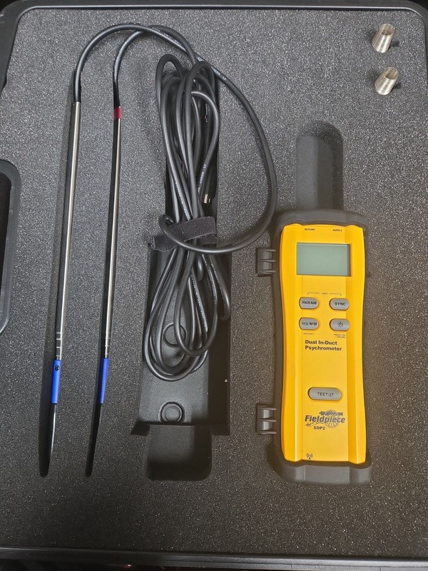 Fieldpiece Model SDMN5 Dual Port Manometer