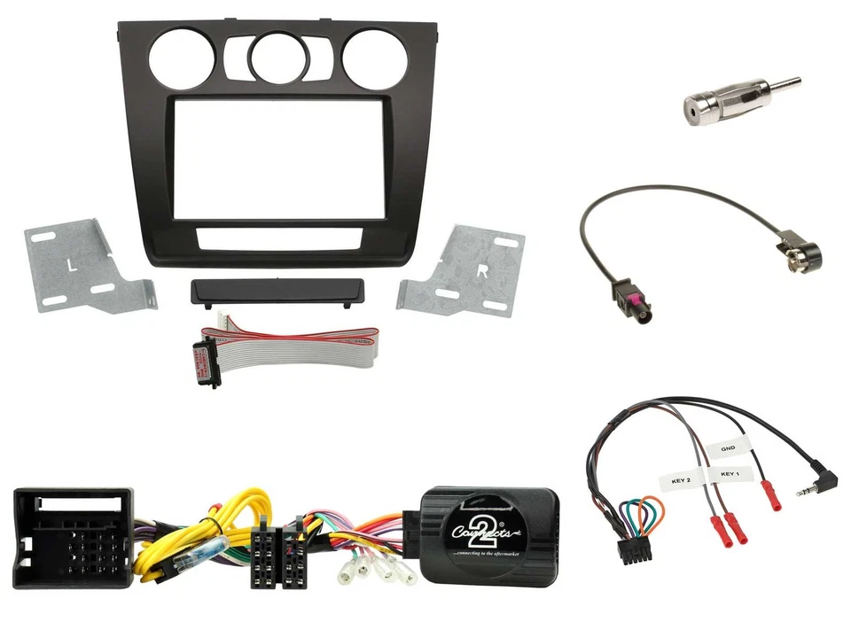 Pioneer DAB Bluetooth 2DIN USB Lenkrad Autoradio für BMW 1er man. Klima E87/E88/ - Bild 3 von 4