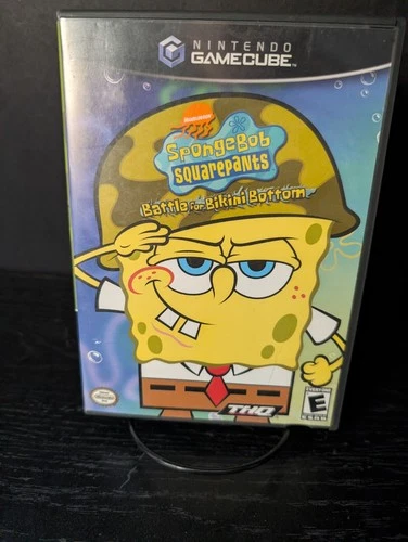 SpongeBob SquarePants: Battle for Bikini Bottom (GameCube) CIB Tested Working