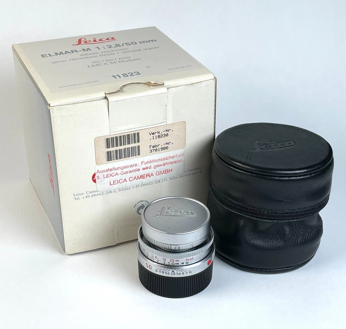 Leica ELMAR-M f/2.8 Camera Lenses 50mm Focal for sale - eBay