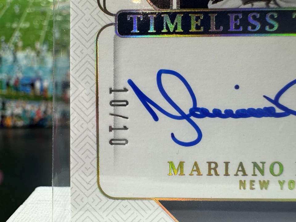Panini National Treasures 2025 - Timeless Talents Signatures Mariano Rivera/10🔥 Foto 3 de 4