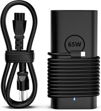 Replacement for Dell Laptop Charger 65W Usb-C;Compatible with All Dell Computer
