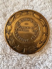 RAF Football Cup Runners Up Medal NW Europe 1945 Medals/Coins