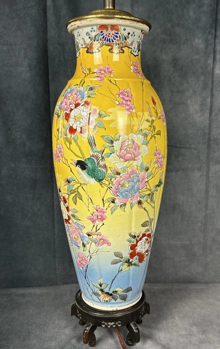 Multi-Color Antique Original 1850-1899 Antique Japanese Vases for