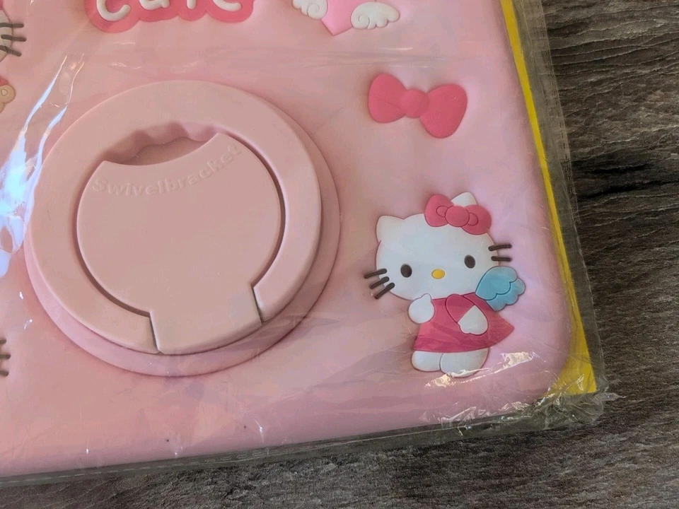 Hello Kitty Bear Case for iPad 10th Gen 2022 Silicone Tablet Cover Pink 10.9 NEW - Image 2 of 4