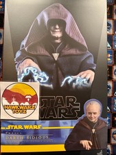 Hot Toys Star Wars Clone Wars Darth Sidious MMS745 1/6 Sideshow Disney Palpatine