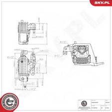 Support moteur BMW 630