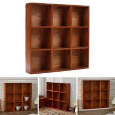 9 Grids Rack Wall Mounted/Tabletop Storage Unit Mugs Display Holder Organizer