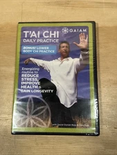 New Sealed Gaiam TAI CHI for Daily PRACTICES David Dorian Ross Daisy Lee DVD