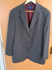 Tommy Hilfiger Mens Sport Coat 44L 3 Button