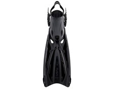 Tusa Solla Dive Fins-Black-Large/X-Large 10-14 Open Heel Scuba Snorkel