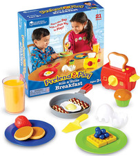 Pretend  Play Rise  Shine Breakfast - 21 Pieces, Ages 3 Pretend Play Food ...