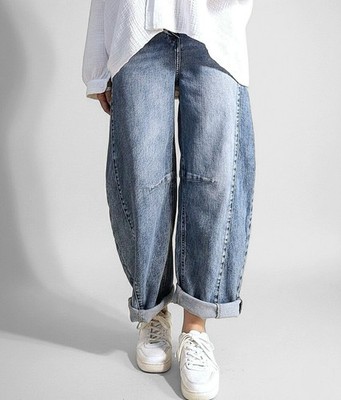 Jewelly Ballon Jeans Barrel High Waist Hoher Bund wash out