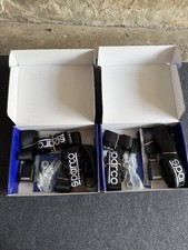 Sparco Tuner Harness 4-point Snap-in Belt Width 2 Black Set Of 2 - 04604bm1nr
