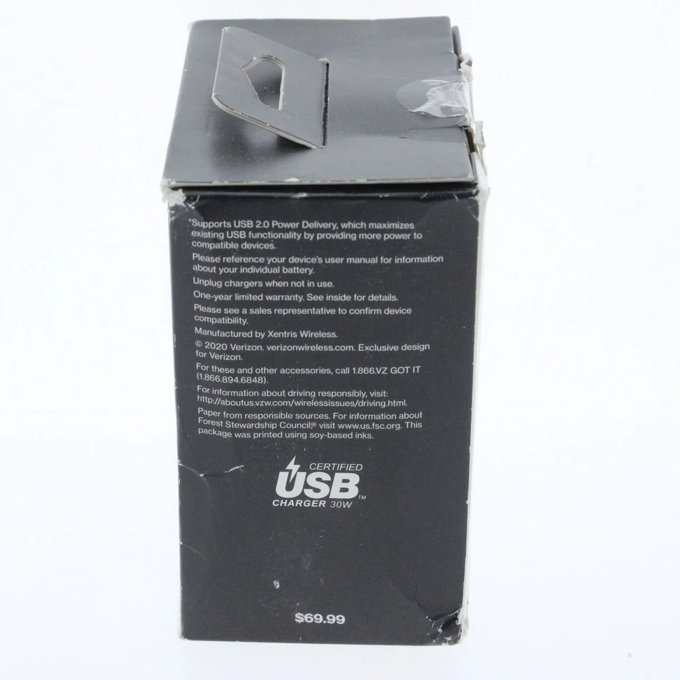 Verizon Charger Combo USB-C Fast Charges Car and Wall Charging - Image 2 of 3