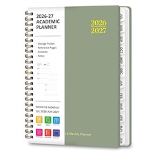 Planner 2026-2027 Academic Weekly and Monthly Calendar Planner July 2026 June