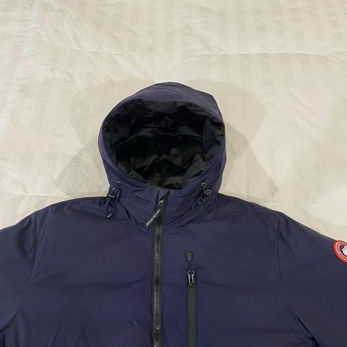 Canada Goose Lodge Hoody - Excellent - Mens Medium - Atlantic Navy - MSRP $950 image 5