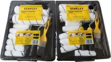 Stanley 12 Piece Roller & Brush Set X2 - Headlock Technology Painting Kit