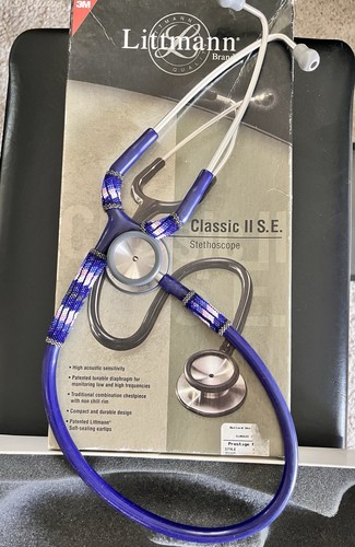 3M Littmann Classic II S.E. Dual Head Stethoscope IIB85020 Custom Beaded