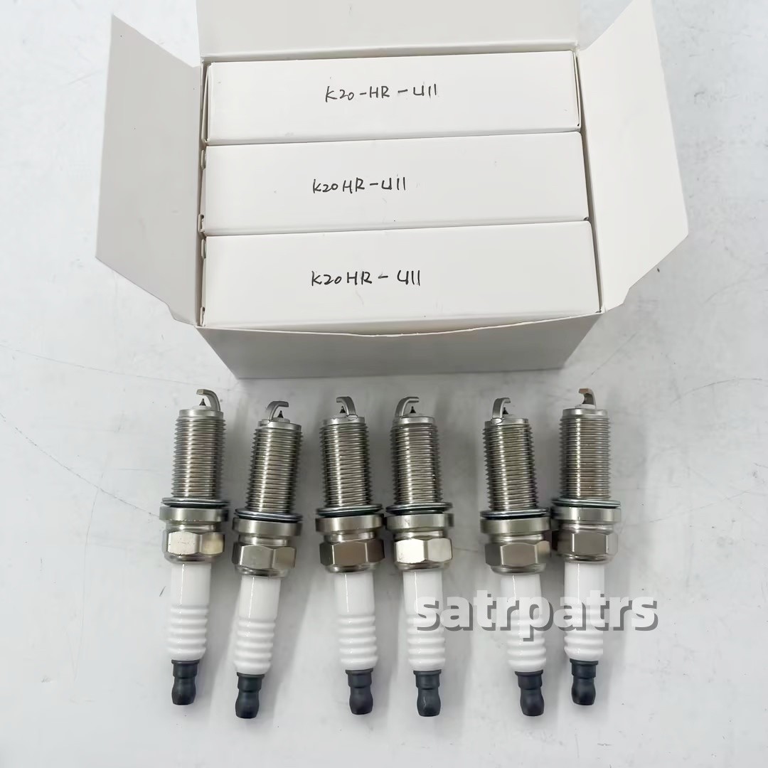 6X Spark Plugs K20HR-U11 for DENSO 90919-01235 3381 for TOYOTA 4RUNNER 4.0L
