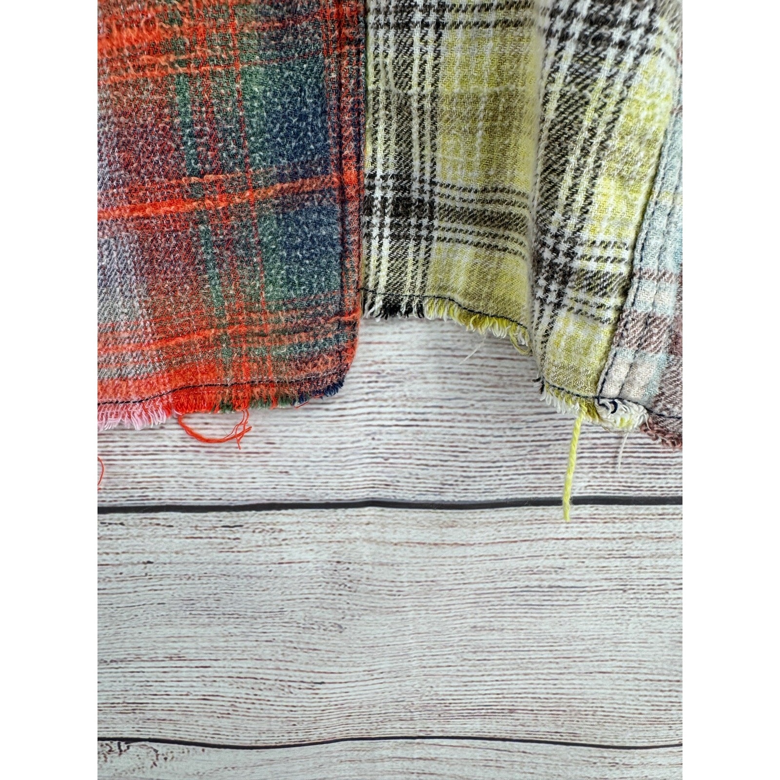 BDG Patchwork Flannel Button Down Shirt Womens Me… - image 6