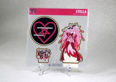 Gold Valentine Stella Helluva Boss 2024 - Shark Robot Acrylic Standee - NEW