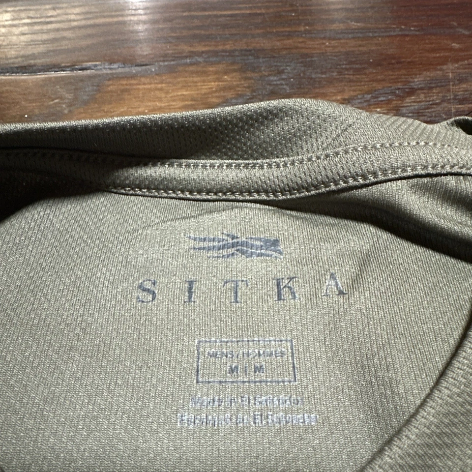 Sitka Gear Core Lightweight Crew LS Long Sleeve Shirt Pyrite Men’s Sz M $89 NWT - Image 3 of 4