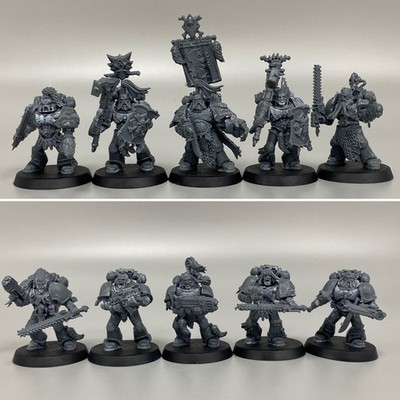 10 WOLFGUARD WARHAMMER 40K 40.000 SPACE WOLVES WOLF POWER ARMOUR FIRSTBORN
