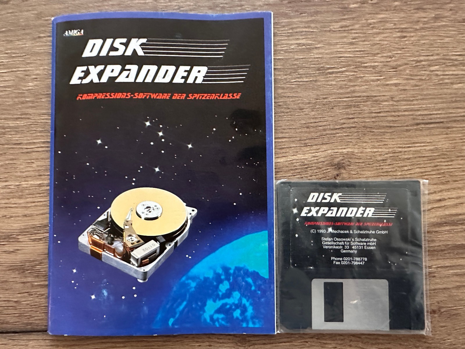 Disk Expander, Amiga Software, Tested, Works