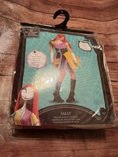 Disney Nightmare Before Christmas Adult Sally Costume Dress WIG S/P 4-6 SEE NOTE