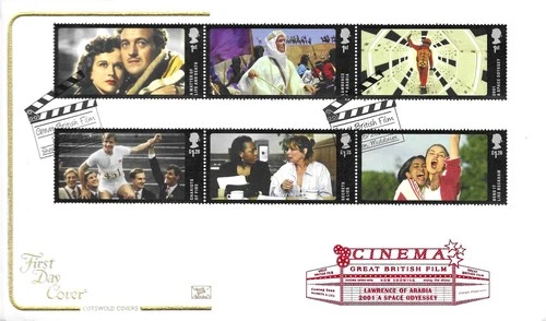2014 British Cinema, Cotswold FDC (unaddressed), Shepperton SpHS