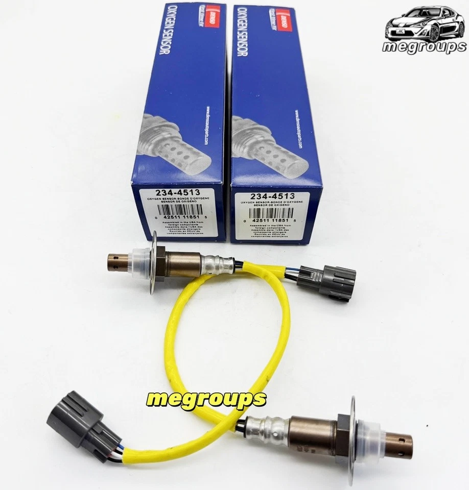 2X Denso Oxygen Sensor for Subaru Forester 2.5L Impreza XV Crosstrek 234-4513 — 第 2/4 张图片