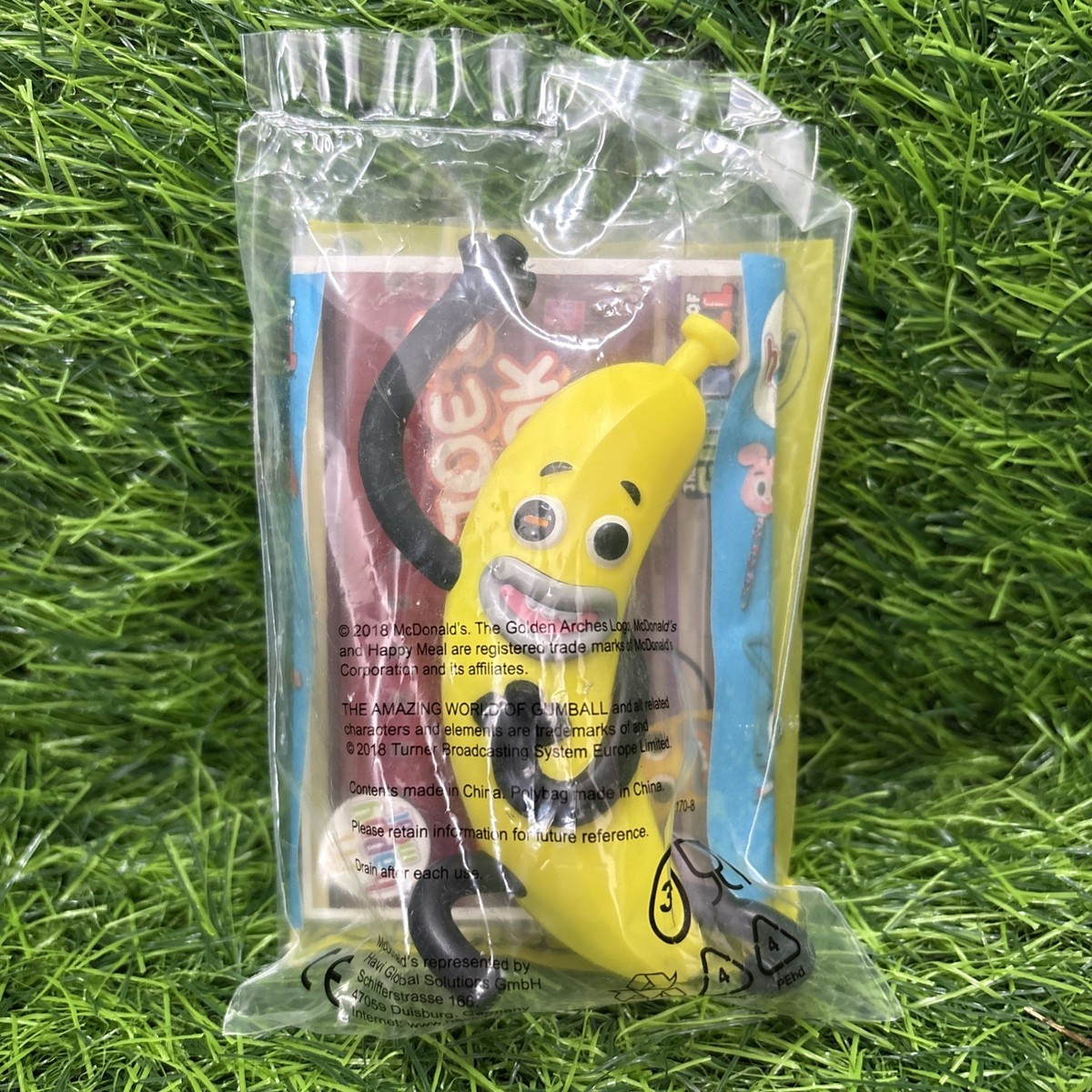 Au pays des jouets　o Manguel McDonalds 2018 The Amazing World of Gumball Figure Toy Banana Joe