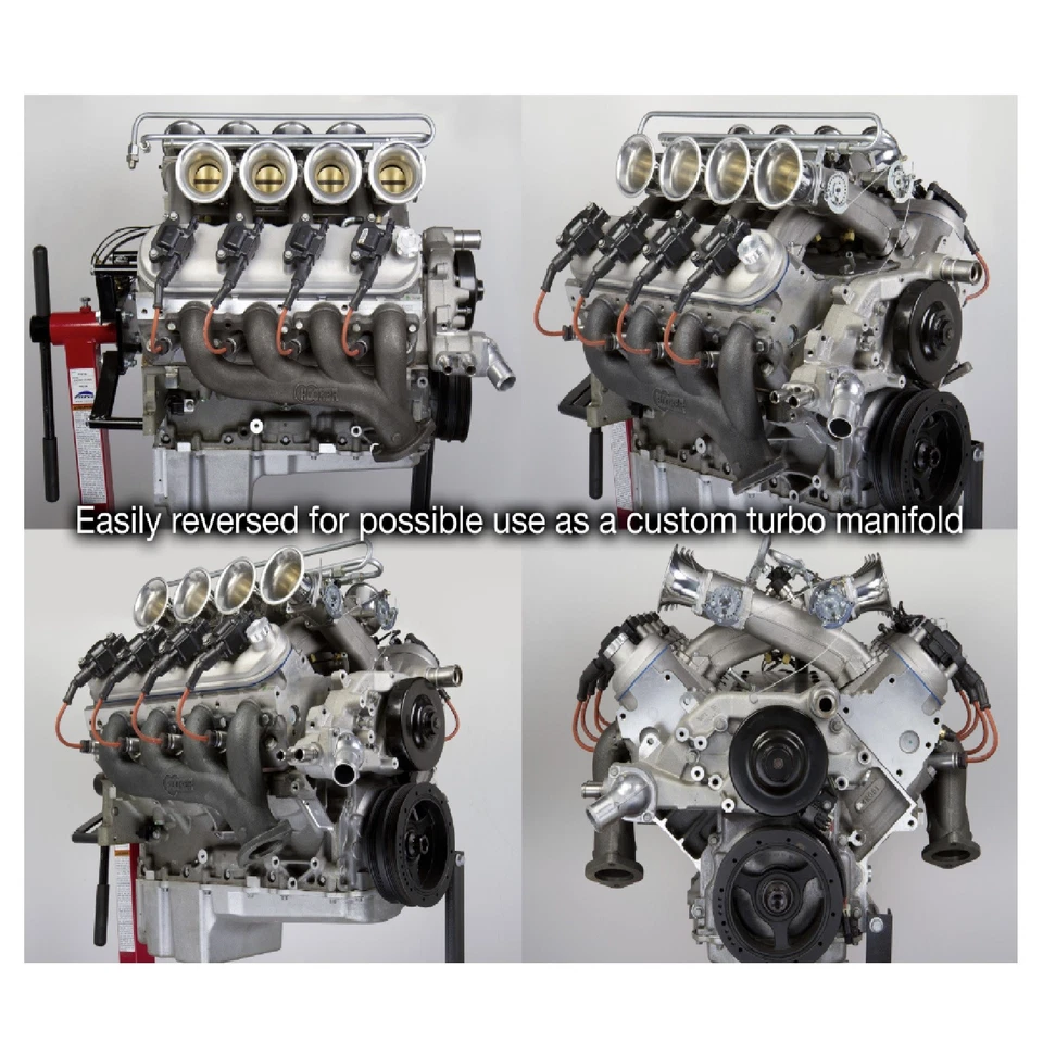 HOOKER HEADERS 8501HKR LS CAST IRON EXHAUST MANIFOLD Foto 4 de 4