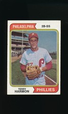 1974 Topps #642 Terry Harmon * 2nd Base-Shortstop * Philadelphia Phillies * EX *