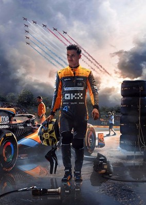 Großes A3 Lando Norris Poster (nagelneu)