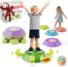 Stepping Stones for Kids  Toddlers 3-5, 6Pcs Non-Slip Sensory Toys  Obstacle C