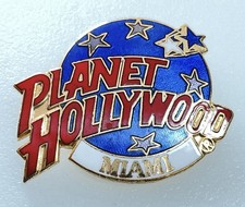 Planet Hollywood Miami Large Enamel Pin DA1
