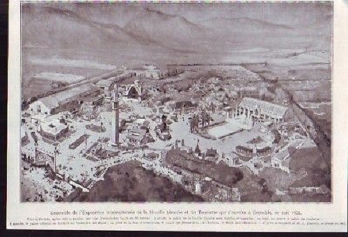 1925 -- GRENOBLE EXPO HOUILLE BLANCHE K062 - Picture 1 of 1