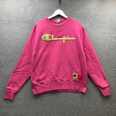 Long Sleeve Logo Crew Neck Pink 