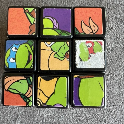 Teenage Mutant Ninja Turtles RUBIK’S® Cube Used Some Sticker Damage As Shown - Picture 9 of 11