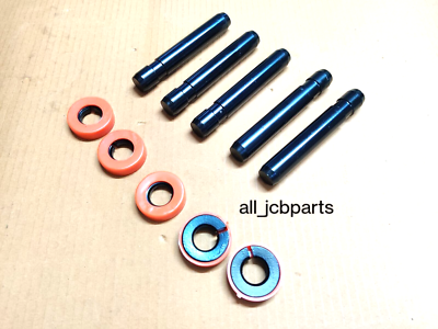 #ad #ad HITACHI PARTS 5 PCS BUCKET TEETH PIN RUBBER FOR EX210 4621687 4621688 $54.50