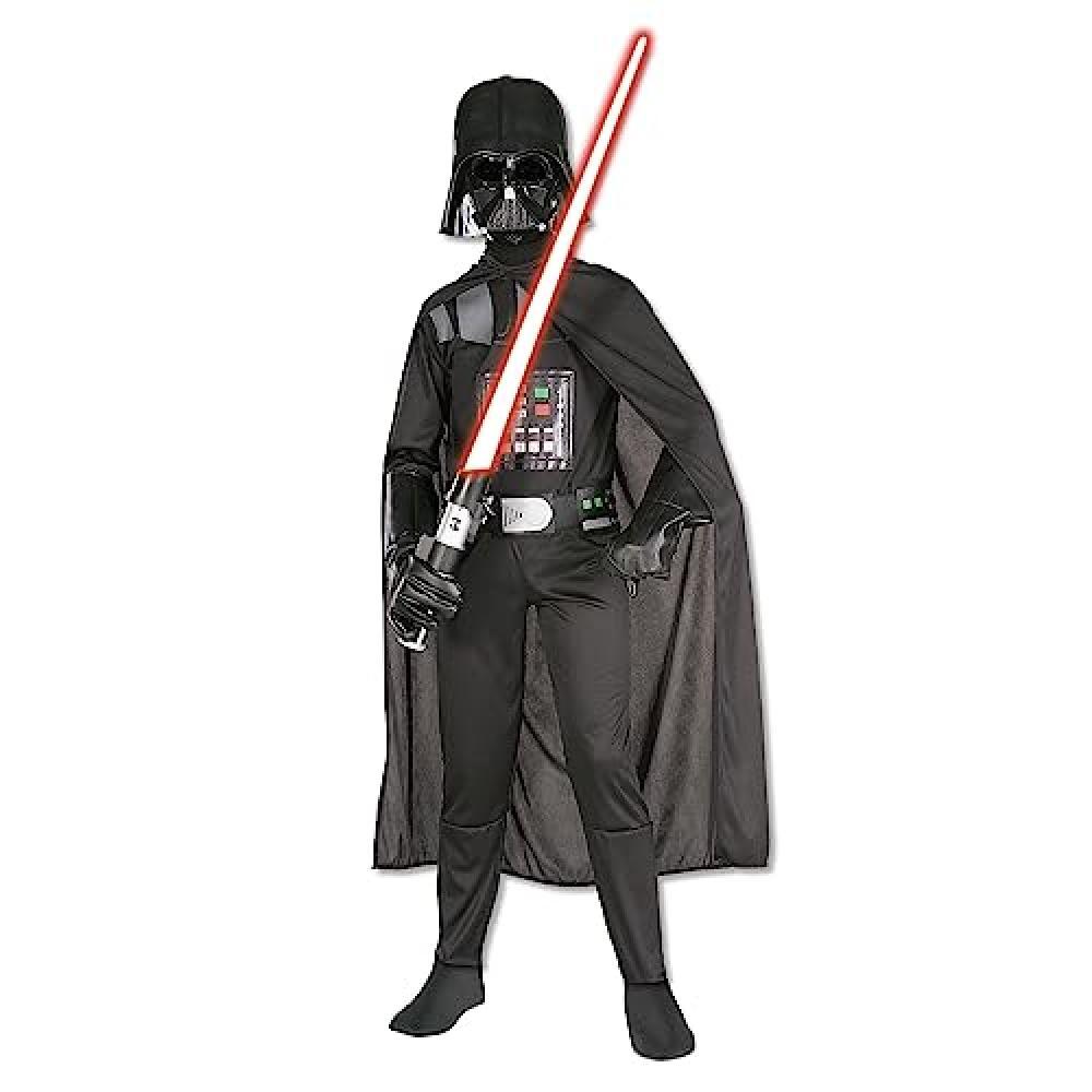 (TG. 14-16 anni (158-170 cm)) Rubie's Star_Wars DISFRAZ DARTH VADER CLASSIC Z IN