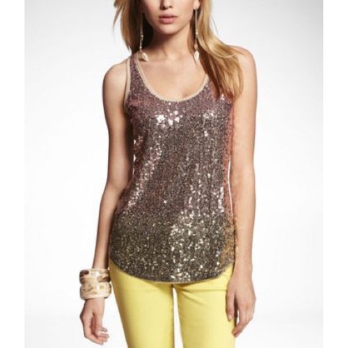 sequin tank top express